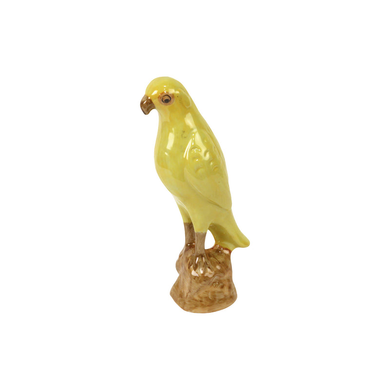 Figurine Yellow Parrot