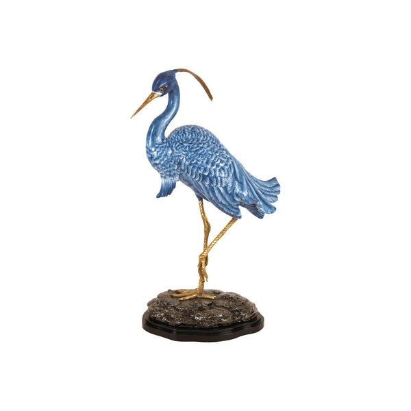 Figurine Blue Egret Large