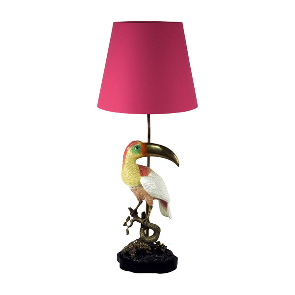 White Toucan Bird Lamp