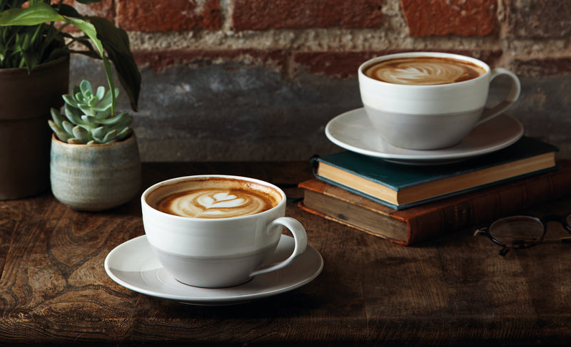Coffee Studio Cappuccino Cup and Saucer
