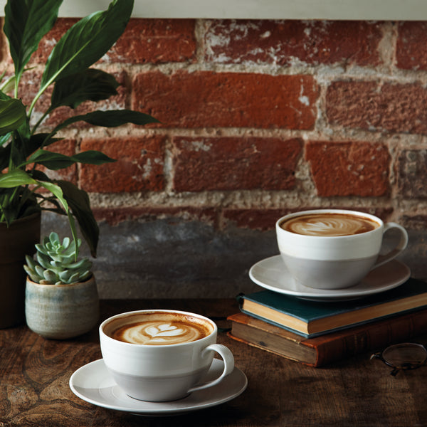 Coffee Studio Latte Cup and Saucer