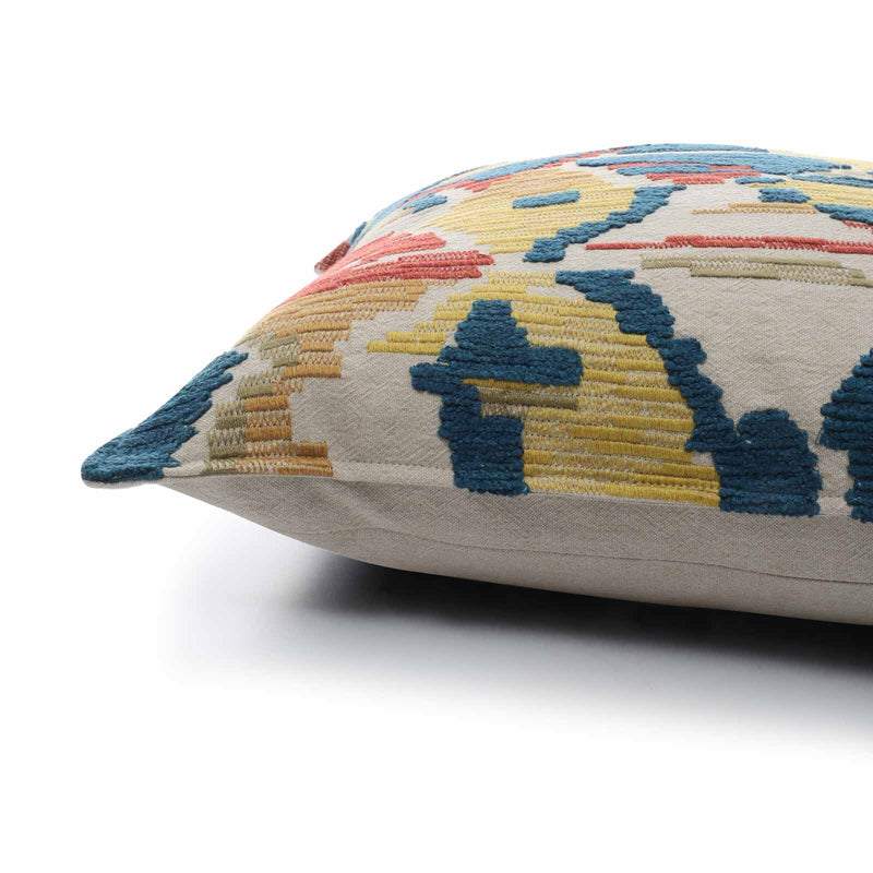 Dawn Multicolor Cotton Cushion Cover