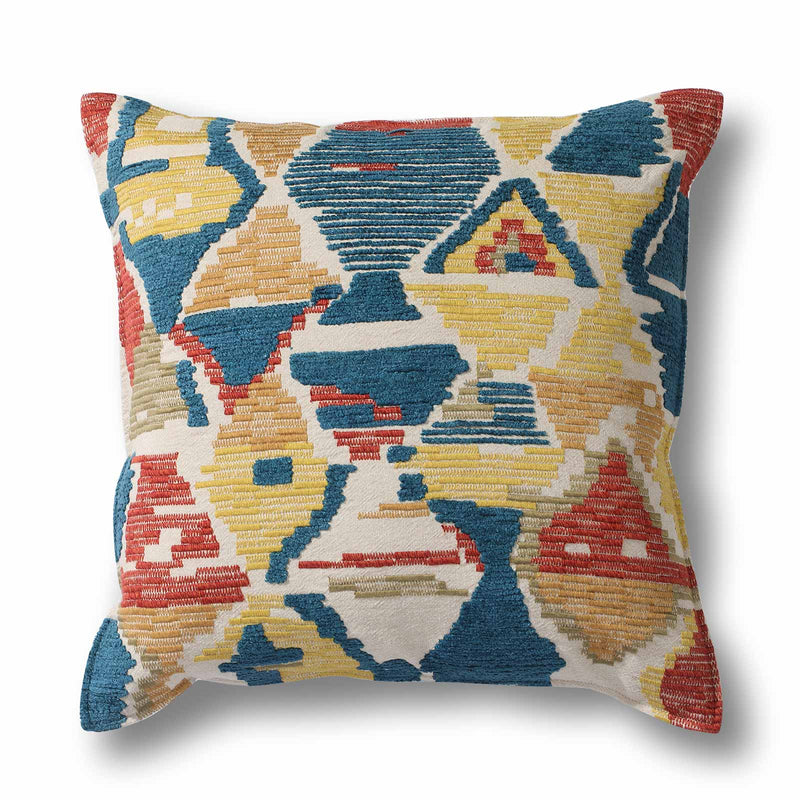 Dawn Multicolor Cotton Cushion Cover