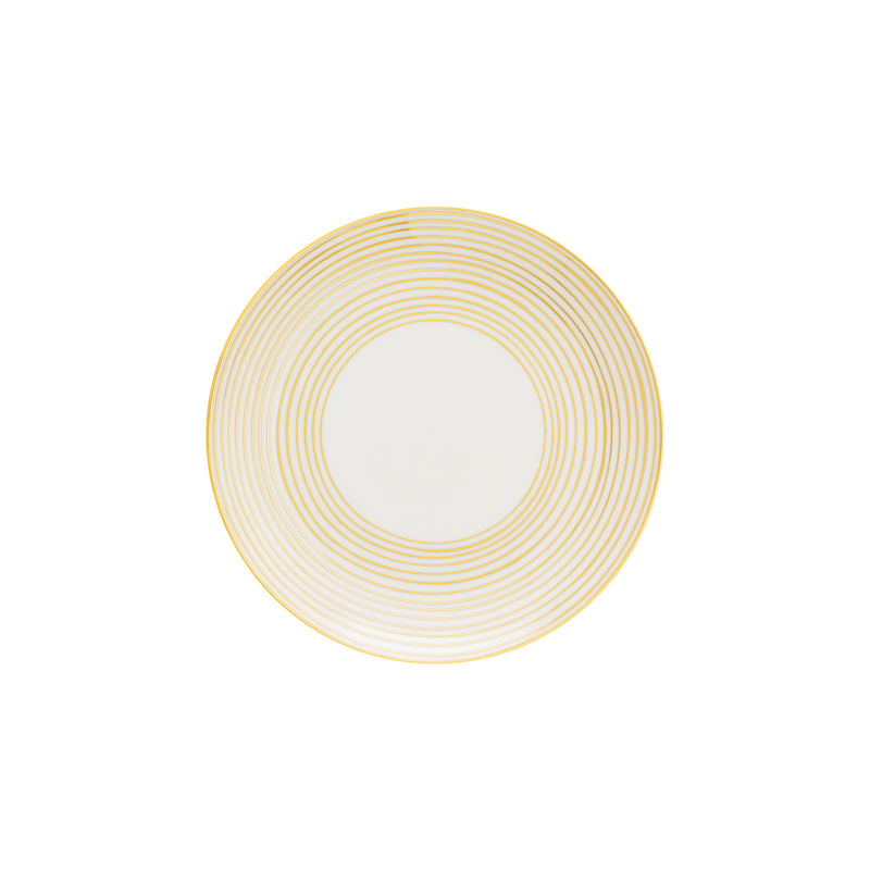 Golden Orbit Dinner Set for Twelve