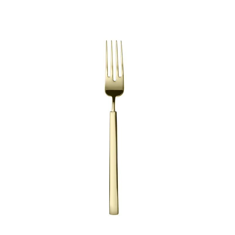 Herdmar | Vintage 18/10 Champagne Pvd Fish Carv. Fork & Knife, Set of 2