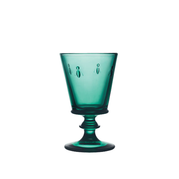 Abeille - Emerald Green Bee Wine Glass