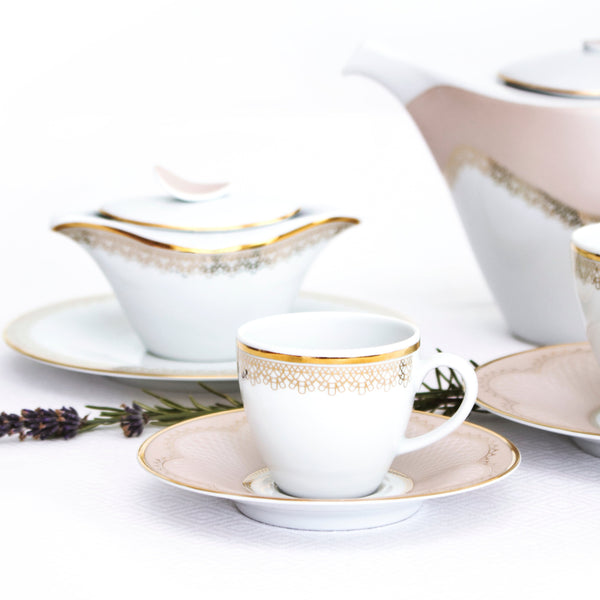 Grace Coffee Cup and Saucer