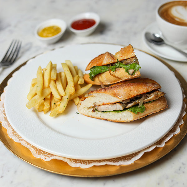 Grilled Chicken With Bell Pepper Pesto & Carameliz