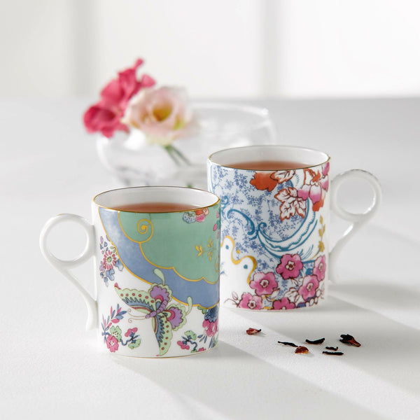 Butterfly Posy Mug Set of 4
