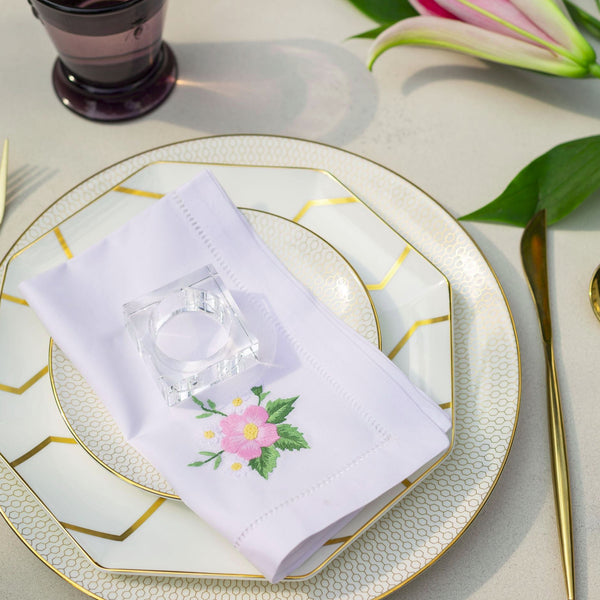 Little Pink Flower Tea Napkin