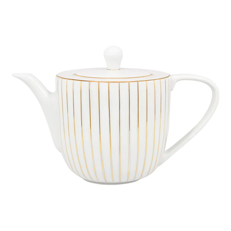 Porcel Golden Orbit 3 Piece Tea Service Set