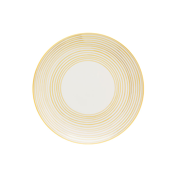 Set of 4 - Golden Orbit Dessert Plate
