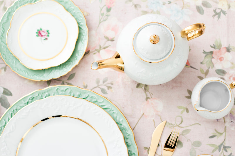 Vivian Mint Dessert Plate 20cm