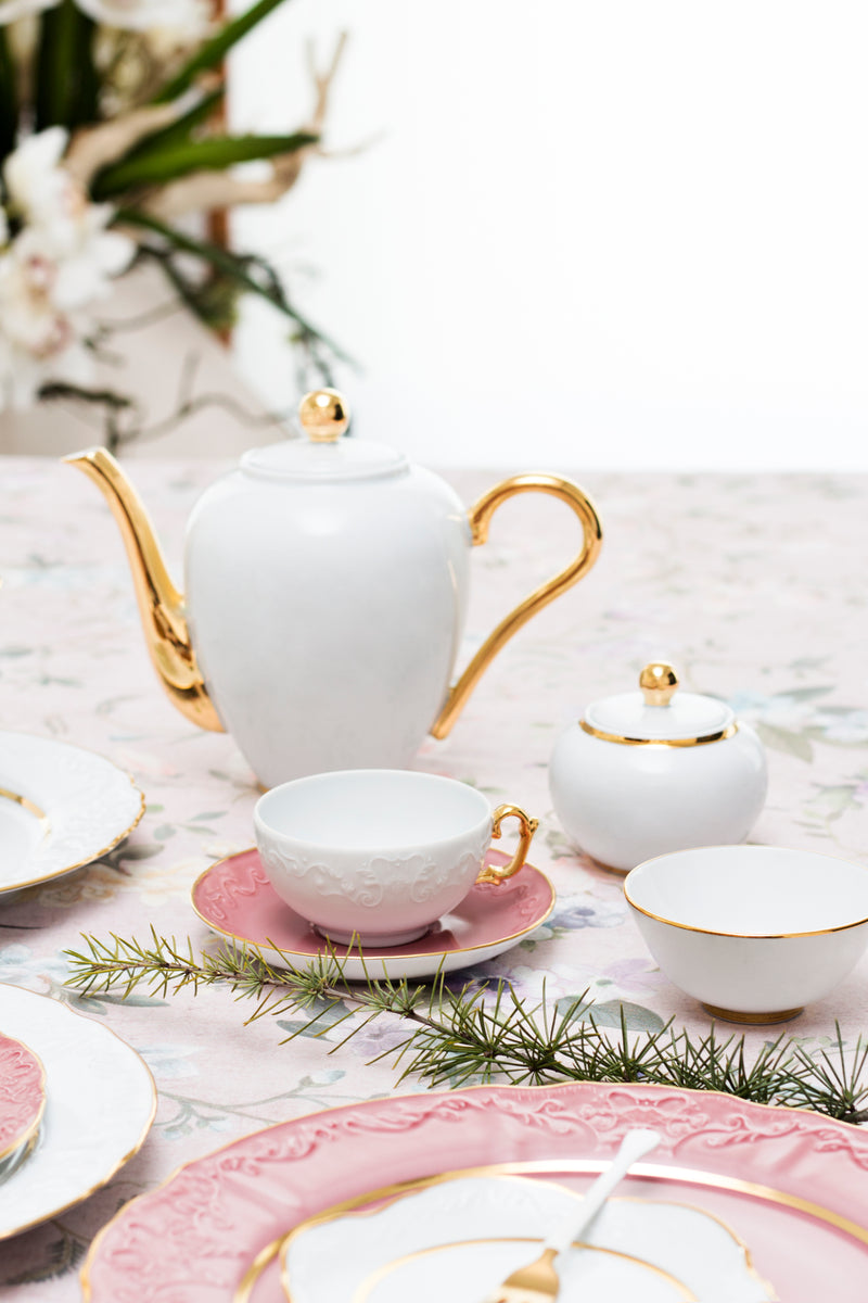 Vivian Rose Tea Cup and Saucer