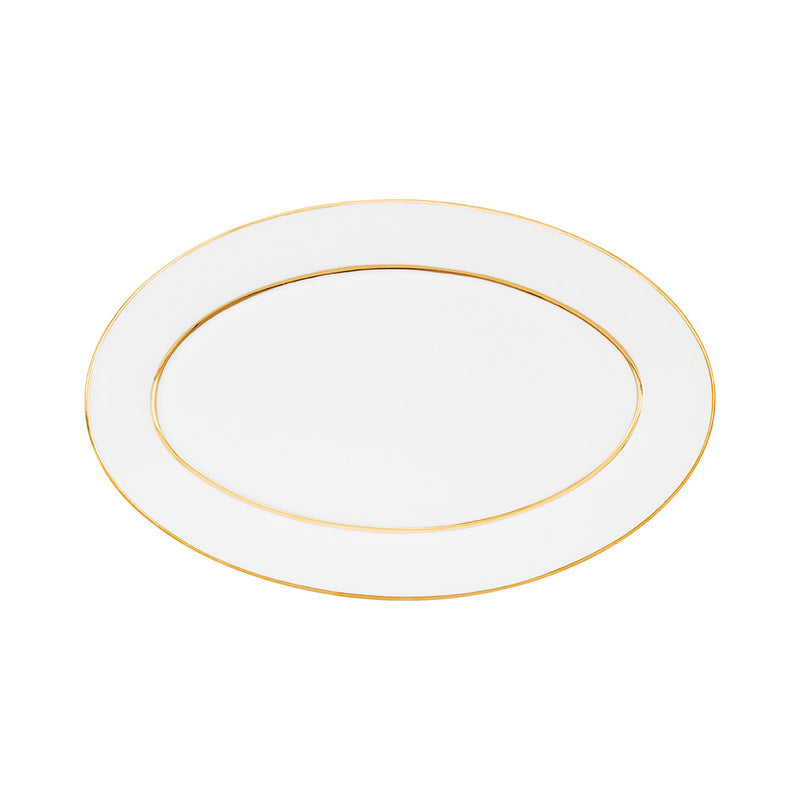 Premium Gold Oval Platter 31cm