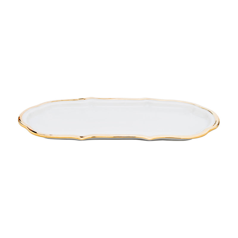 Premium Gold Sandwich Tray 28cm