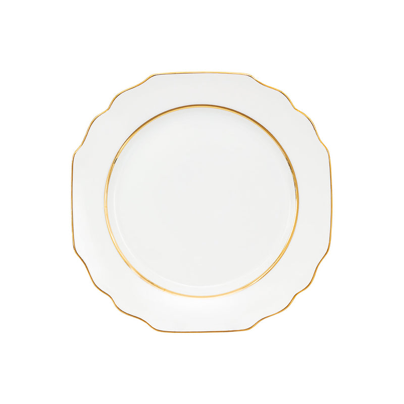 Set of 4 - Premium Gold Dinner Plate 27cm