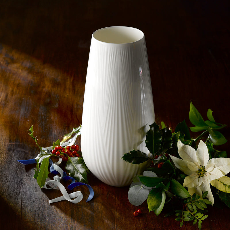 Wedgwood | White Folia Tall Vase