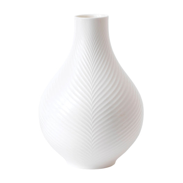 Wedgwood | White Folia Bulb Vase