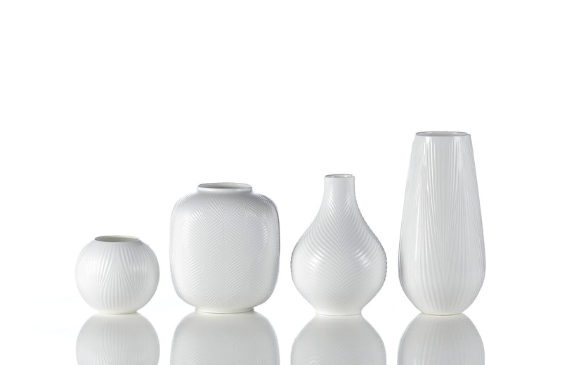 Wedgwood | White Folia Bulb Vase