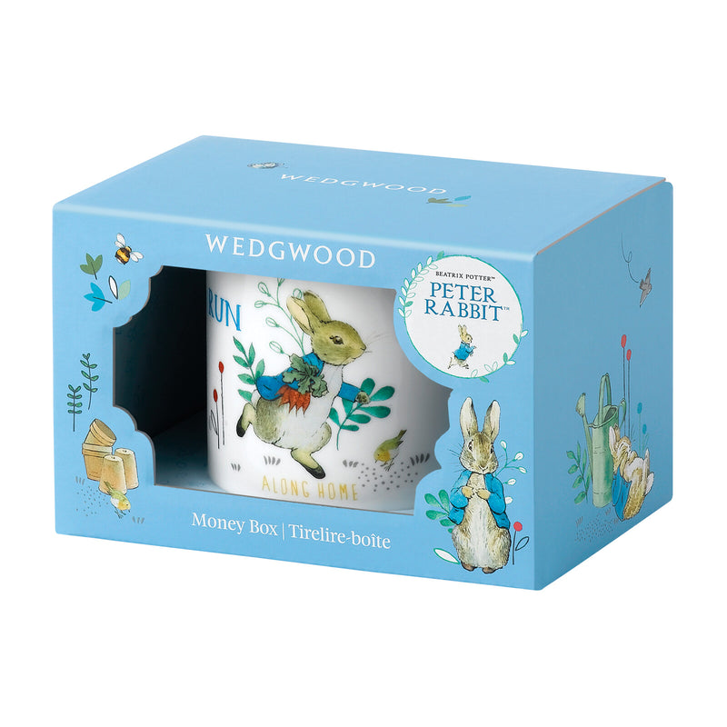 Peter Rabbit Money Box - Blue