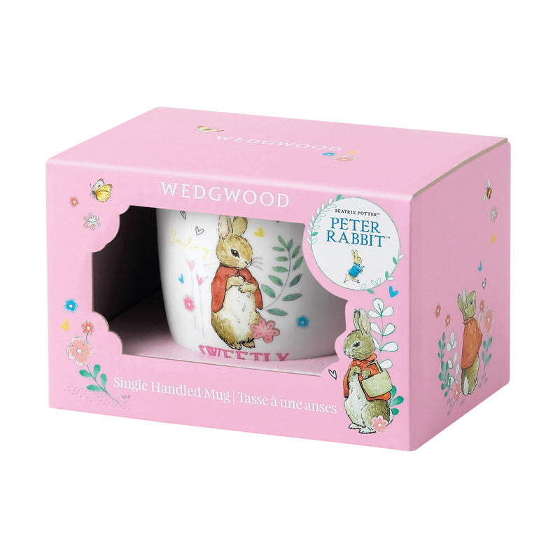 Peter Rabbit Flopsy, Mopsy & Cottontail Mug – Pink