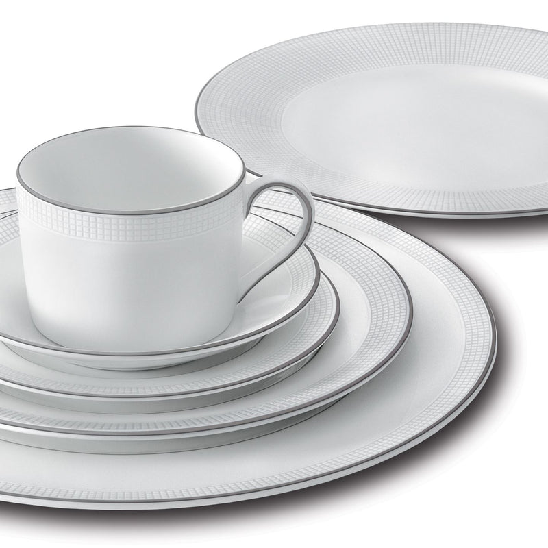 Set of 4 Vera Wang Blanc Dinner Plate 27cm