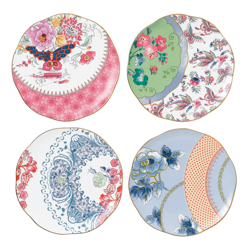 Butterfly Bloom Side Plate 20cm, Set of 4