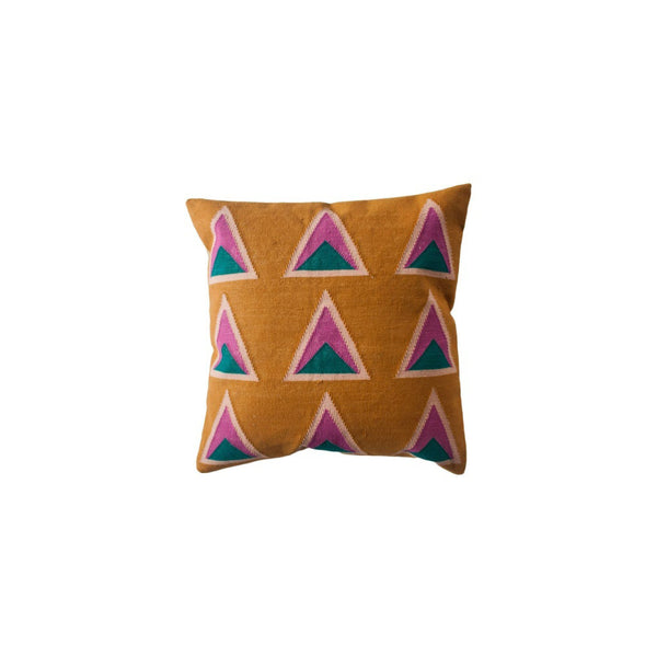 Maya Ochre Pillow 20"x20"