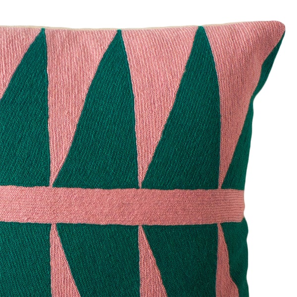 Palm Springs Emerald Pillow 22"x22"