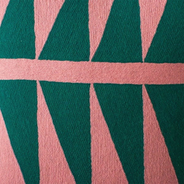 Palm Springs Emerald Pillow 22"x22"