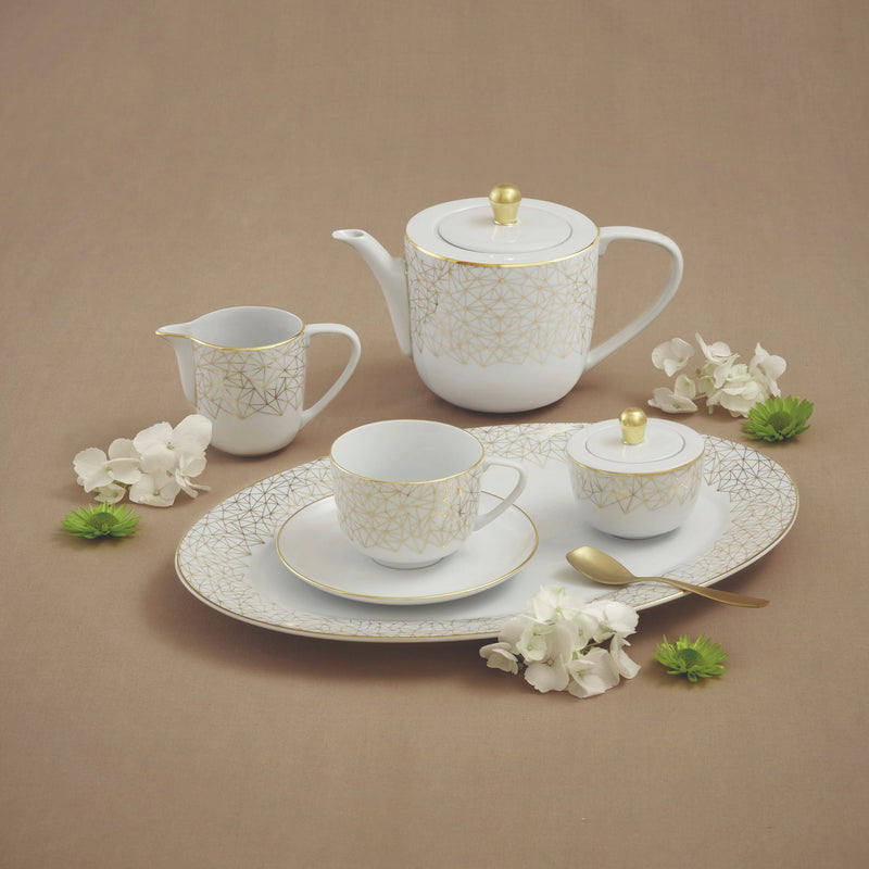 Porcel Sunstone Tea Set for Four