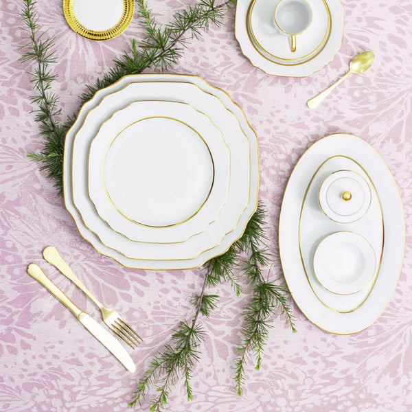 Porcel Premium Gold Dinner Set for Twelve II