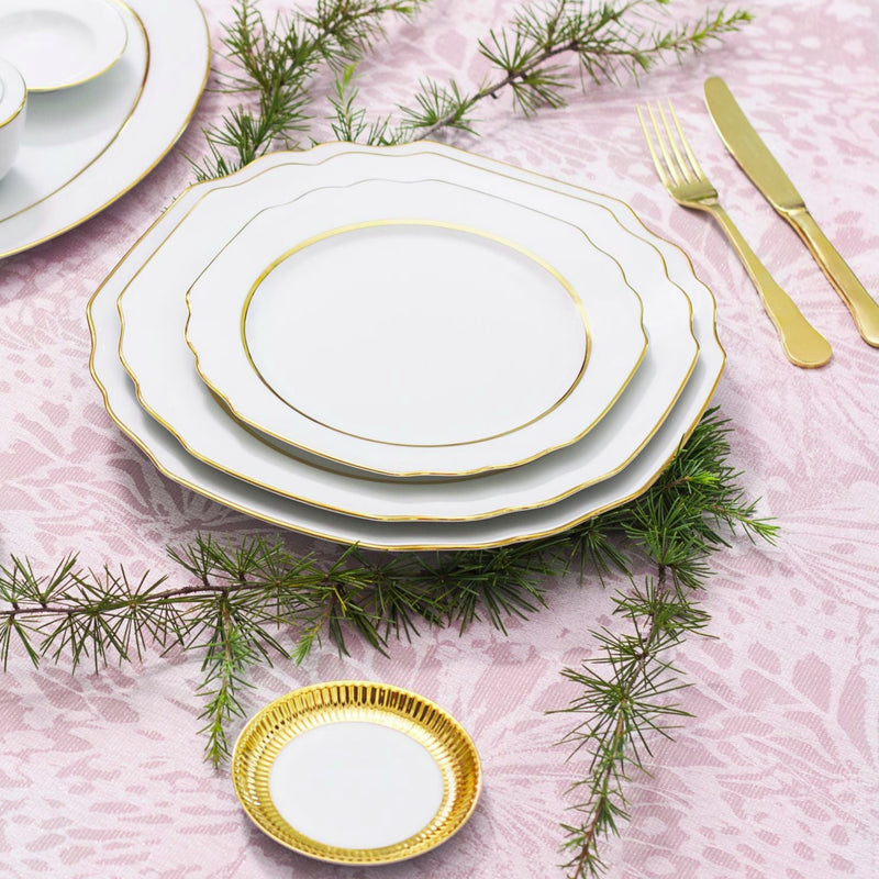 Porcel Premium Gold Dinner Set for Six