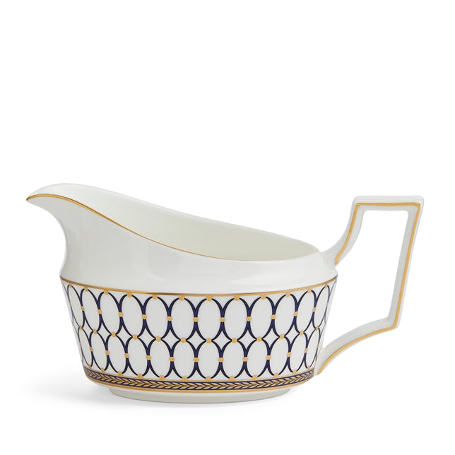 Renaissance Gold Gravy Boat and Stand, Set of 2