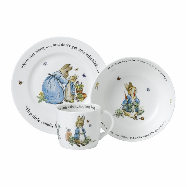 Peter Rabbit 3 Piece Set – Blue