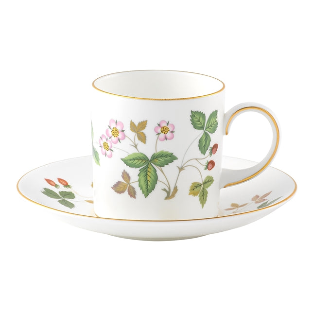 Wild Strawberry Coffee Cup & Saucer