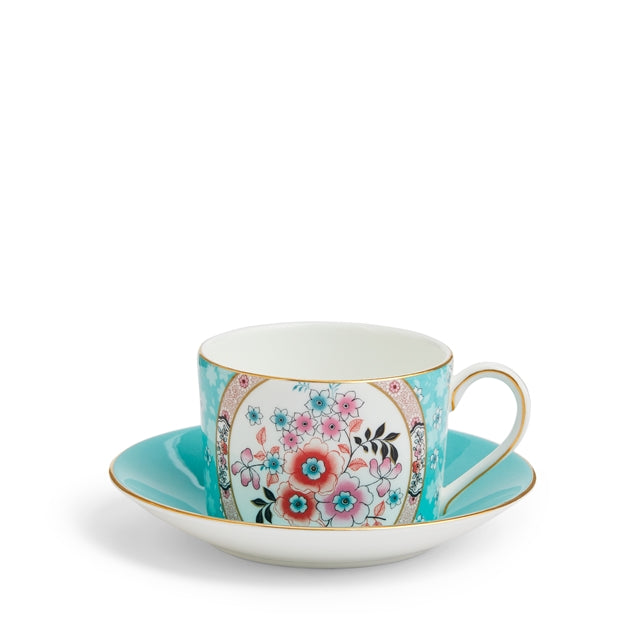 Wonderlust Camellia Teacup & Saucer