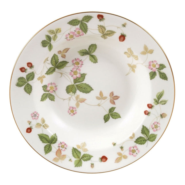 Wild Strawberry Rim Soup Plate 20cm