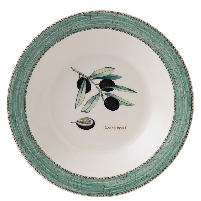 Sarah's Garden Pasta / Soup Bowl Green 28cm