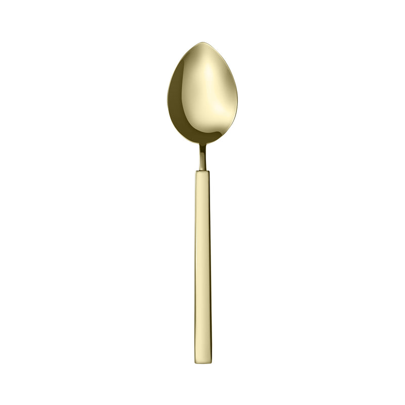 Herdmar | Vintage 18/10 Champagne Pvd Serving Spoon, Set of 2