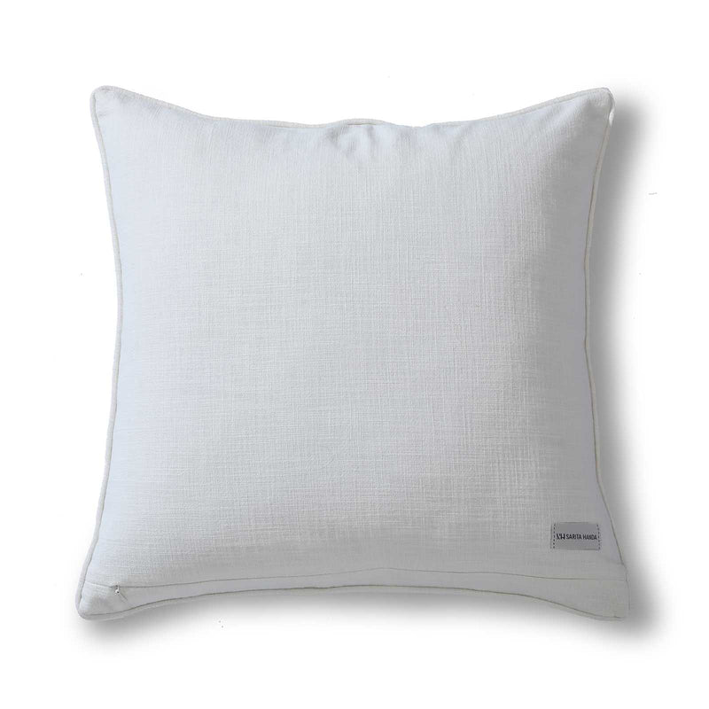 Fleur Cotton Ivory Cushion Cover