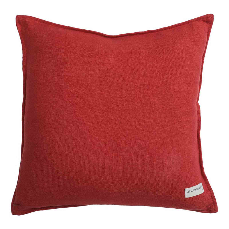 Painted Fleur Cotton Cushion Cover