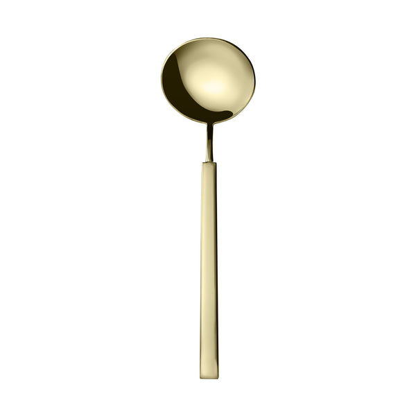 Herdmar | Vintage 18/10 Champagne Pvd Soup Ladle, Set of 2