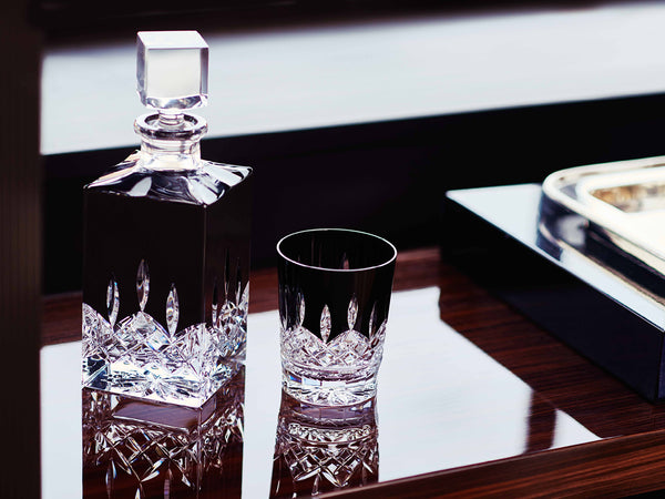 Lismore Black Square Decanter