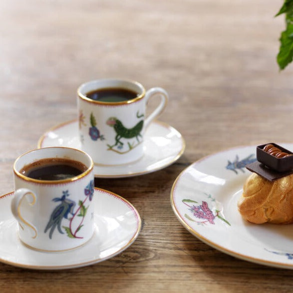 Mythical Creatures Espresso Cup and Saucer, Gift Boxed