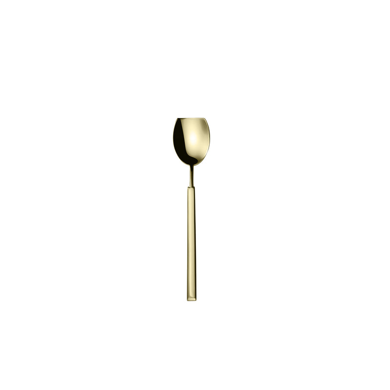 Herdmar | Vintage 18/10 Champagne Pvd Ice Cream Spoons, Set of 4