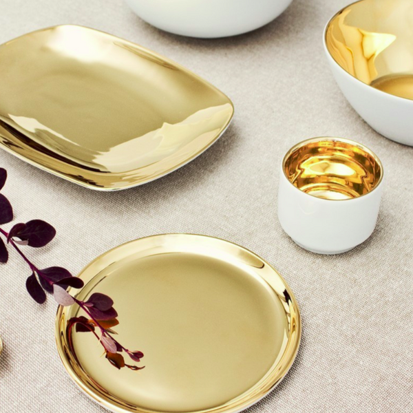 Gold Complements Egg Cup Set of 2