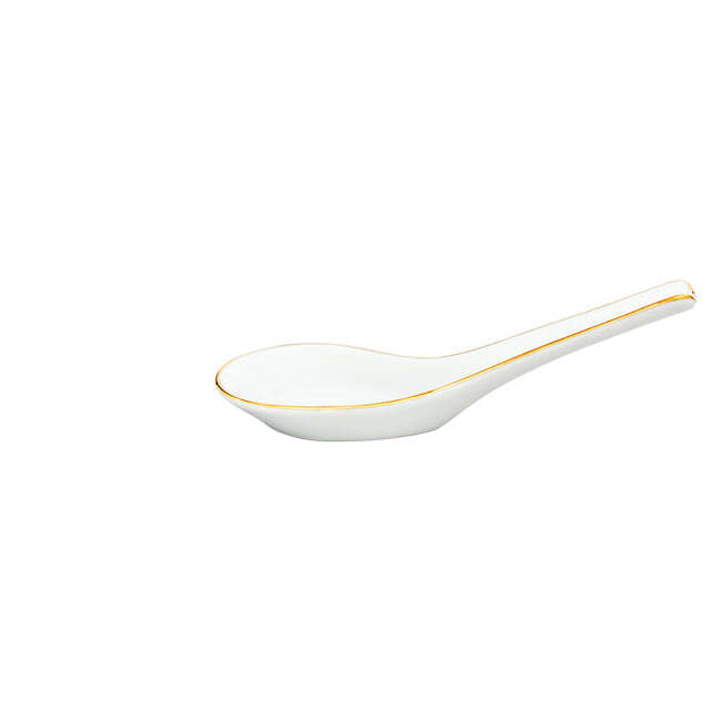 Gold Complements Chinese Spoon