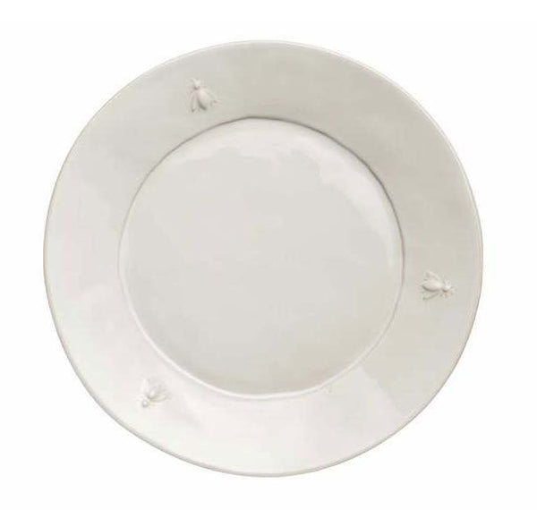 Bee Ceramic Dessert Plate 21cm Ivory